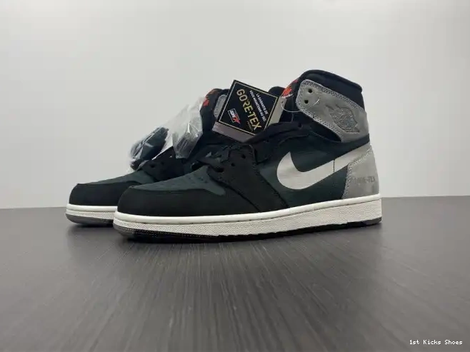 1st Kicks Black High Retro DB2889-001 Grey 1 Jordan Element Particle Gore-Tex 0602